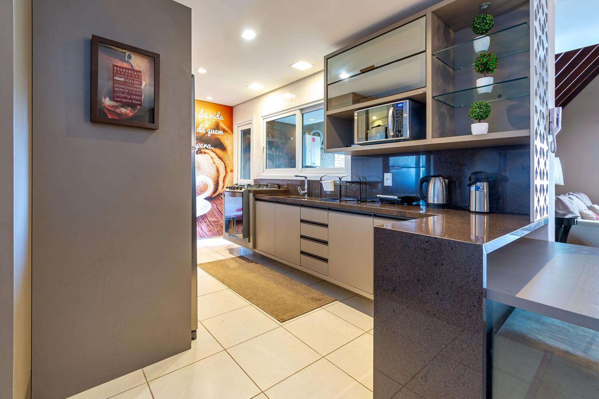 Luxuoso Apartamento Central Para 10 Pessoas Gramado Esterno foto